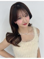 ユーフォリア 渋谷グランデ(Euphoria SHIBUYA GRANDE) レイヤーカットチョコレートブラウンアッシュカラーYUKI