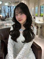 フォルテ 表参道店(FORTE)&nbsp;韓国風レイヤーカット/顔周り/ミルクティーベージュ/表参道