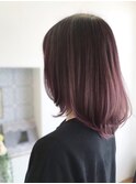 ピンクバレイヤージュ