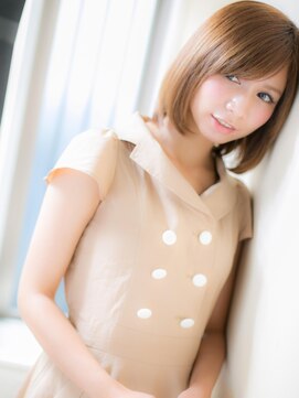 モッズ ヘア 福岡姪浜店(mod's hair) *mod's姪浜*…トキメキの♪ツヤ感ワンカール小顔大人ボブd