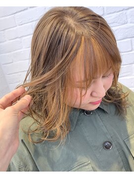 ベルヘアサロン(BeL HAIR SALON) フェイスラインカラー