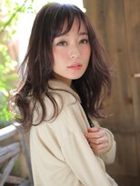 アグ ヘアー ボニー 三田駅前店(Agu hair bonny) ☆ダークトーンが◎大人セミロングスタイル☆