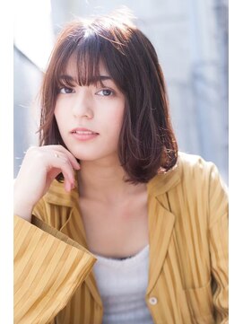 オースティン 門前仲町(AUSTIN) AUSTIN☆外ハネボブアッシュブラウンネオウルフツイストパーマ