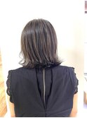 YAMATO_ブリーチなしハイライト×外ハネボブ
