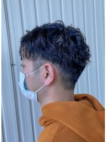 ビーワールド(B WORLD)&nbsp;メンズツイストスパイラルパーマ【藤枝/髪質改善】