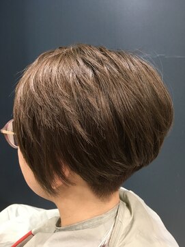 ヘアサロンアンドヘアメイクディー(hair salon hair make D) 仙台D ひし形前下がり×ショートボブ×韓国マッシュstyle
