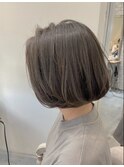 ボブ×アッシュグレー