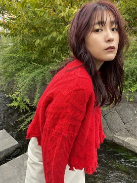 グリーン 北千住(green) 【green】ボルドーカラー×ロング