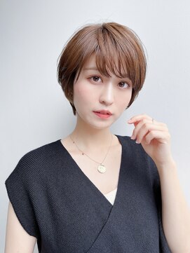 トルネード(TORNADO) 大人ショートヘア マッシュ 前髪あり 丸顔面長エラ張り絶壁K0624