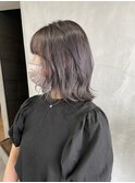 ブリーチあり！ダークラベンダーアッシュ[TiTi_栗林れい]