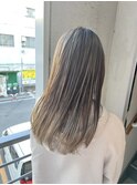 バレイヤージュハイライトグレージュブリーチ髪質改善北浦和