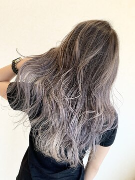 リード バイ ラグーン(LEAD by LAGOON) バレイヤージュグレージュハイライトダブルカラーケアブリーチ