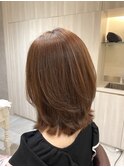 軽過ぎないふんわりレイヤー
