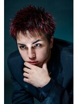 オーシャントーキョー シブヤジンナン(OCEAN TOKYO shibuya JINNAN) レッドスパイキーショート