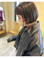 シフト(SHEEFT) 『グレージュカラー』ハニボブ 20代30代40代ぱっつん前髪