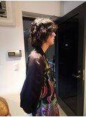 メンズマッシュウルフ