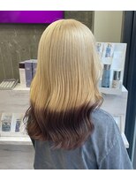 セレーネヘアー(Selene hair) blonde × brown