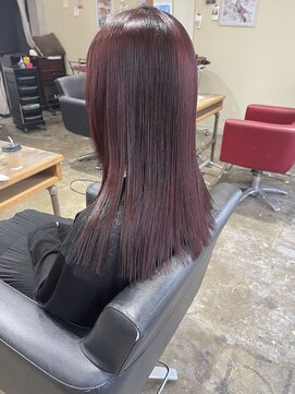 ニコヘアー(niko hair) red orange