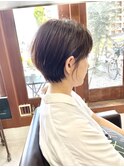 大人ショート/大人ショートボブ/アースカラー/30代40代50代60代