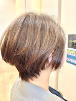 レーブ バイ ファースト 岩切店(reve by first) 2セクション×前下がりショートボブ