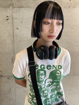 ニール(nier) デザインカラーポイントカラーボブ中区袋町