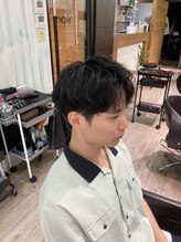 アソビ 似合う緩めパーマ