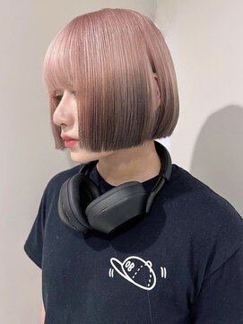 ペレ 梅田(PELE) 前髪/アンブレラカラー/こなれミディ/イメチェン/ウェーブパーマ