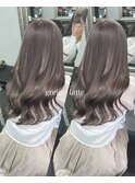 ミルクティー グレージュ アッシュ 透明感カラー☆