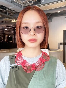 アルバム 池袋(ALBUM) 透明感カラー秋色ピンクグレープフルーツ_ba523952