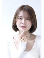 アイニティ(Inity)&nbsp;［Inity］秋色　くすみベージュボブ