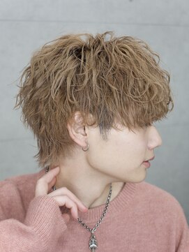 エデアンホンテン メンズサロン(EDEAN 本店 （旧：EDEAN 上通）) マッシュウルフ ツイストスパイラル MEN’S HAIR 熊本パーマ