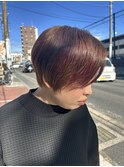 ショートボブ/津田沼/ブリーチ/推しカラー