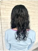ロングパーマ