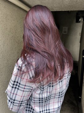 パークレーン アイス イヴェン(park lane ICI yeven) ブリーチなし　ラベンダーピンク春カラー　/akari