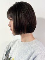 サクラ 岐阜(SAKURA)&nbsp;切りっぱなしボブ　ミニボブ　髪質改善　岐阜美容室