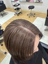 サラ ビューティ サイト 春日(SARA Beauty sight) 【白髪活かしカラー】