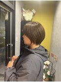 大人ショートボブ