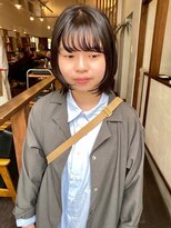 モク 大阪梅田店(MOK)&nbsp;【透明感暗髪】レイヤーボブ