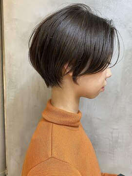 アン 国分寺駅前店(un) 国分寺ショートボブマッシュボブ白髪ぼかしショートカット30代