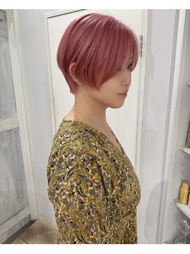 シー ヘアデザイン(see hair design) pinkカラー