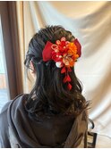 前撮りヘアセット