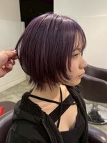 アルトラ(ALTLA)&nbsp;ショートウルフ×ディープパープル