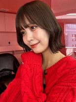 ロンドヴァリー 渋谷店(Lond vallee)&nbsp;くびれボブ×秋モテカラー