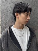 メンズパーマ　シャドウパーマ　ニュアンスパーマ　