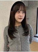 レイヤーカット顔まわりレイヤーフェイスレイヤー