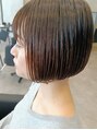 アグ ヘアー ページ 下諏訪店(Agu hair page) 切りっぱなしボブ♪外ハネ内巻き気分でアレンジ◎