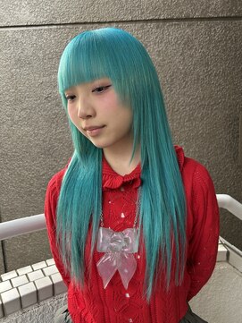 イエナ 渋谷(IENA) ブリーチカラーダブルカラーデザインカラーレイヤーカット