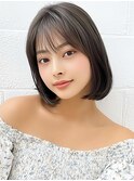 ボブカット/美髪カラー/髪質改善トリートメント