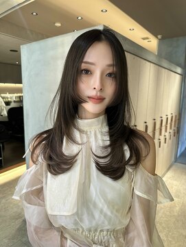 ロンド ルージュ 銀座店(Lond rouge) オリーブグレー/グランマッシュ/ココアベージュ/レイヤーカット