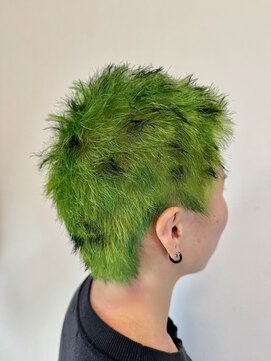 ヘアー ガーデン HAIR Garden 派手髪ベリーショート